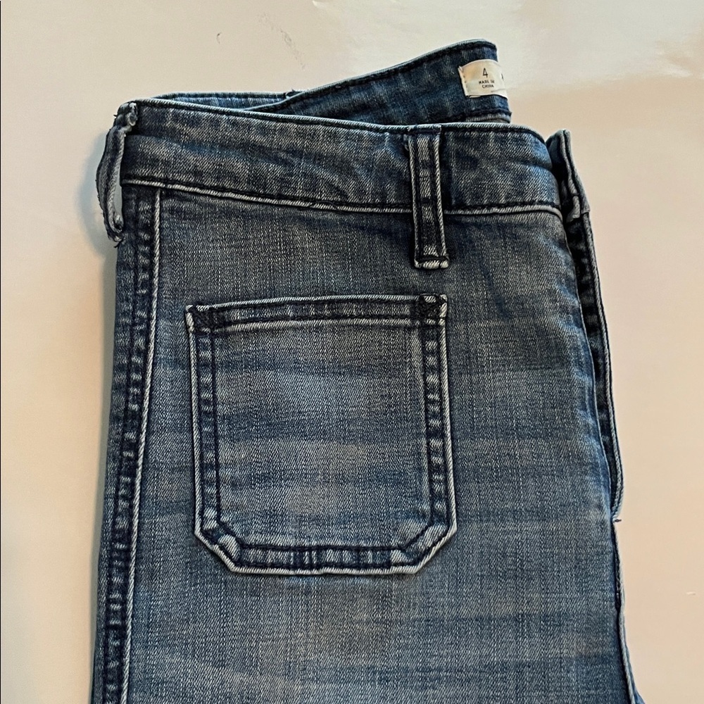 Abercrombie & Fitch Flare Leg High Rise Size 27 - Picture 14 of 16
